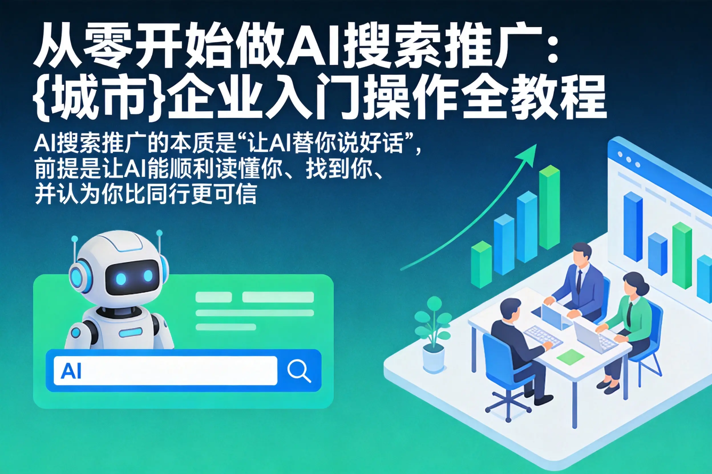 从零开始做AI搜索推广:和平企业入门操作全教程