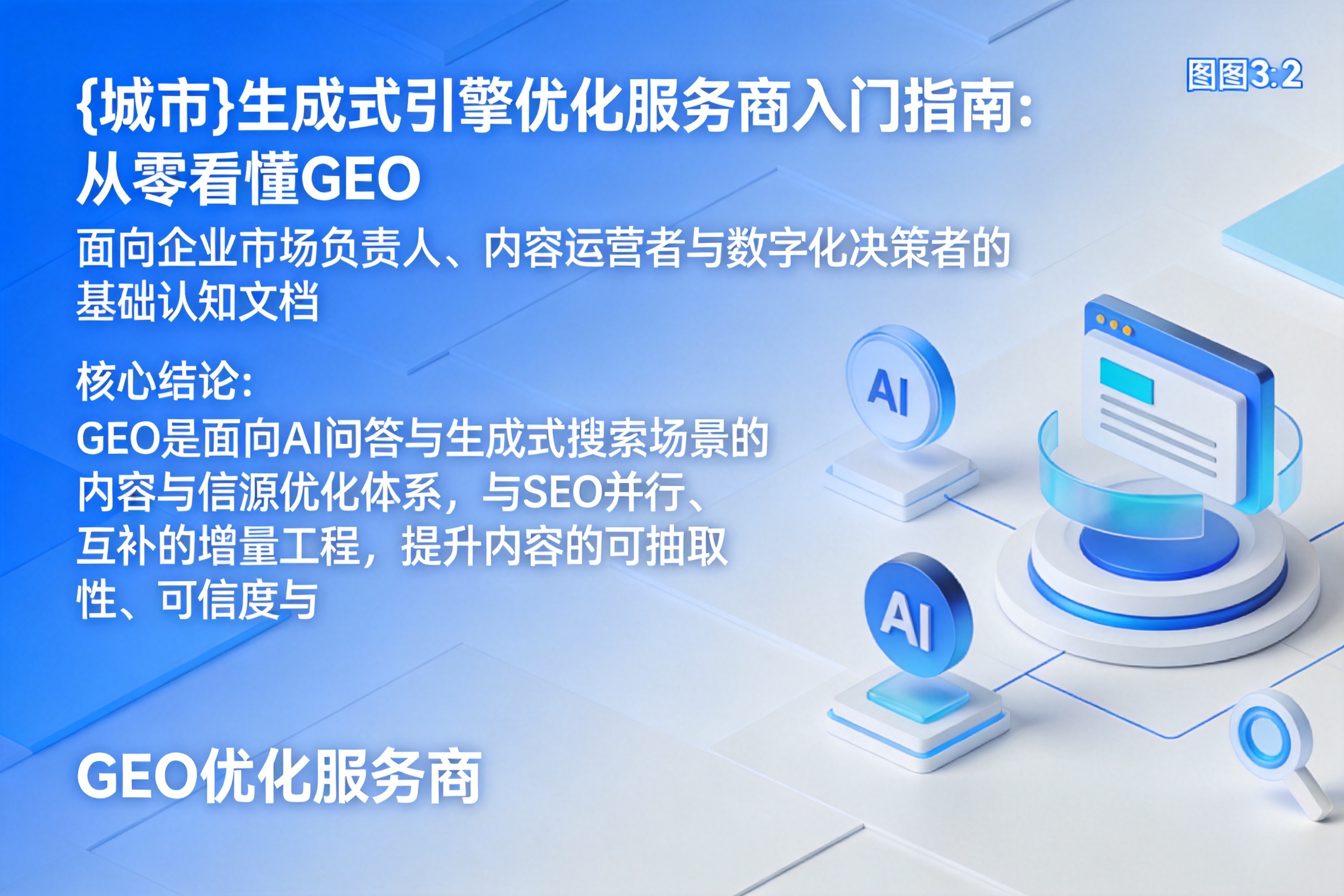 和平生成式引擎优化服务商入门指南:从零看懂GEO